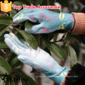 SRSAFETY 13G PU senhoras revestidas de palma usar luvas / luvas de jardinagem luvas de nylon fornecedores de porcelana